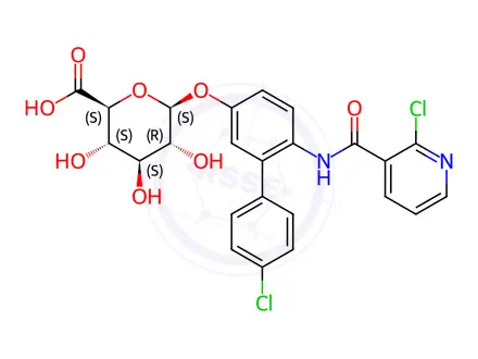 Chemical structure of Bixafen Impurity 49