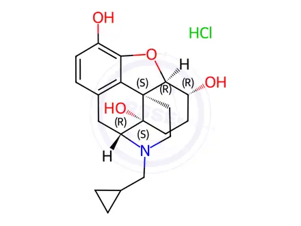 Chemical structure of 6β-Naltrexol Hydrochloride