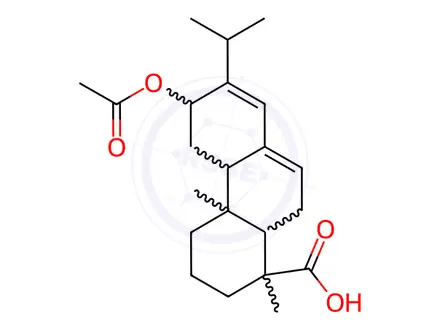 Chemical structure of Abietic Acid Impurity 23