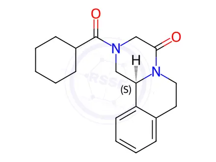 Chemical structure of Praziquantel Impurity 6