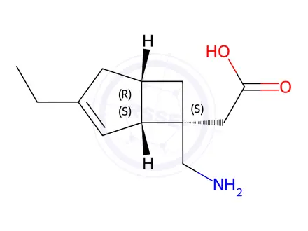 Chemical structure of Mirogabalin Impurity 7
