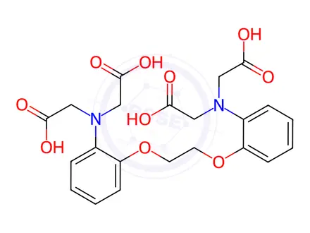 Chemical structure of BAPTA