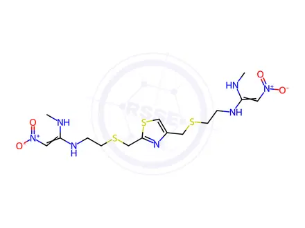 Chemical structure of Nizatidine-Impurity F