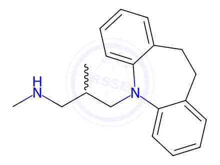 Chemical structure of Trimipramine Impurity 2 (Trimipramine EP Impurity B)