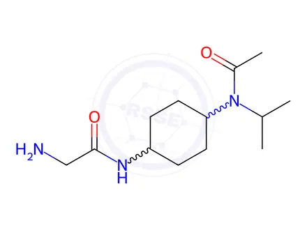 Chemical structure of 2-Amino-N-(4-(N-isopropylacetamido)cyclohexyl)acetamide