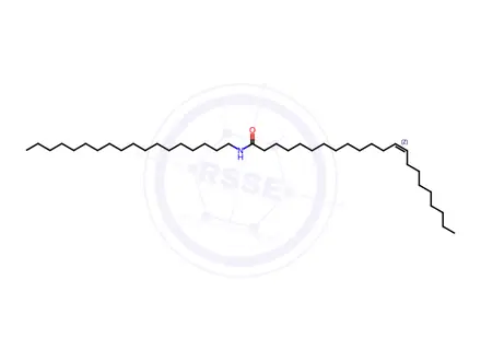 Chemical structure of Stearyl Erucamide