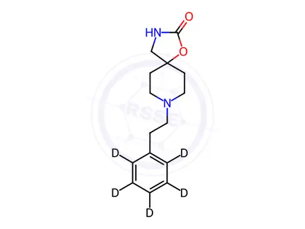 Chemical structure of Fenspiride-d5 Hydrochloride