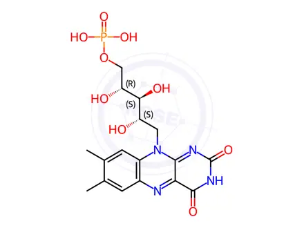 Chemical structure of Riboflavin Impurity 7