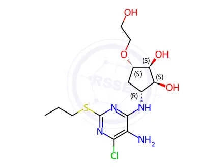 Chemical structure of Ticagrelor Related Compound 57