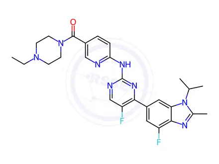 Chemical structure of Abemaciclib Impurity 93