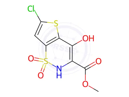 Chemical structure of Lornoxicam Impurity 25