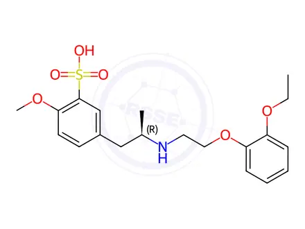 Chemical structure of Tamsulosin Sulfonic Acid