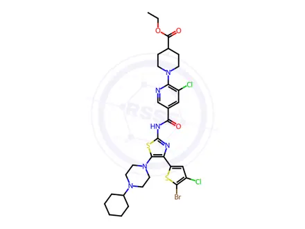 Chemical structure of Avatrombopag Impurity 41