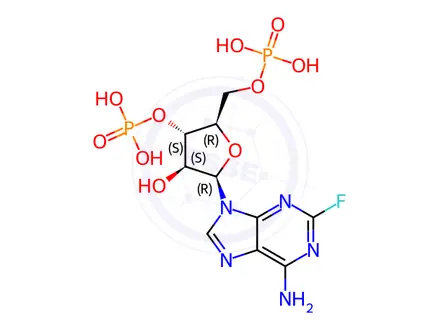 Chemical structure of Fludarabine EP impurity C