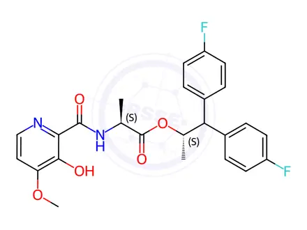 Chemical structure of Florylpicoxamid Impurity 1