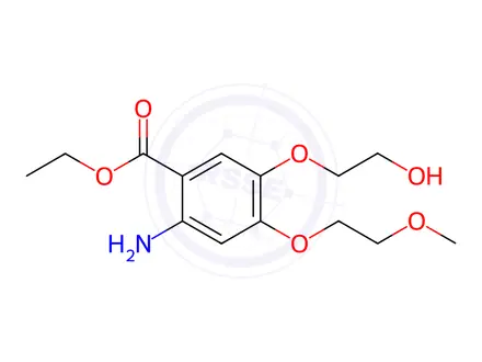 Chemical structure of Erlotinib Impurity 32