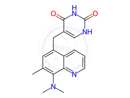 Chemical structure of Baquiloprim Impurity 2
