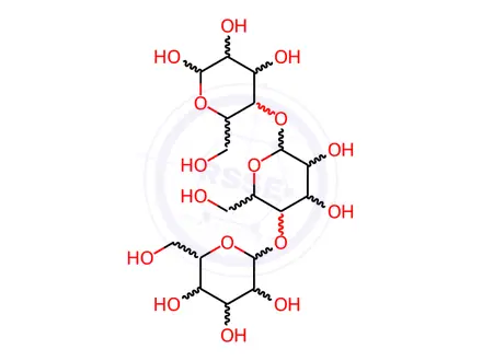 Chemical structure of Maltotriose Impurity 1