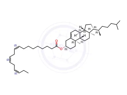 Chemical structure of Cholesteryl Alpha Linolenate(C18:3)