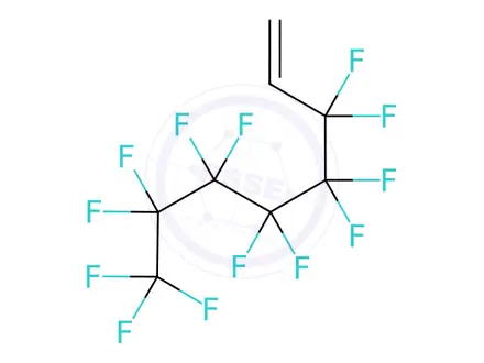 Chemical structure of (Perfluorohexyl)ethylene