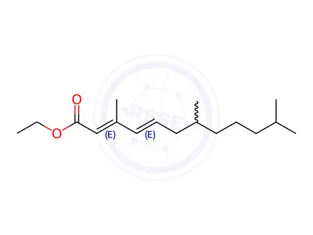 Chemical structure of Methoprene Impurity 13 (Hydroprene)