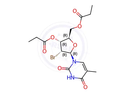 Chemical structure of Zidovudine Impurity 35