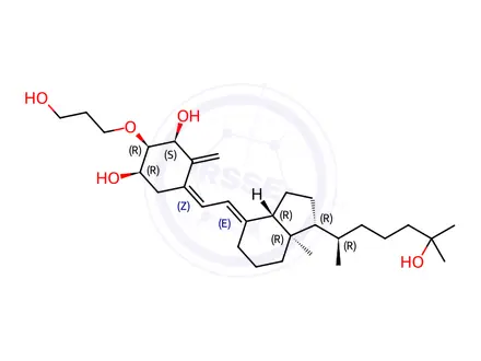 Chemical structure of Eldecalcitol Impurity 9