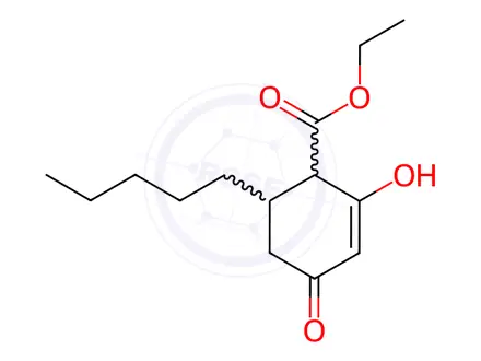 Chemical structure of Oseltamivir Phosphate Impurity 278