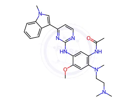Chemical structure of AZD9291(Osimertinib) Impurity 7