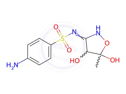 Chemical structure of Sulfamethoxazole Impurity 8