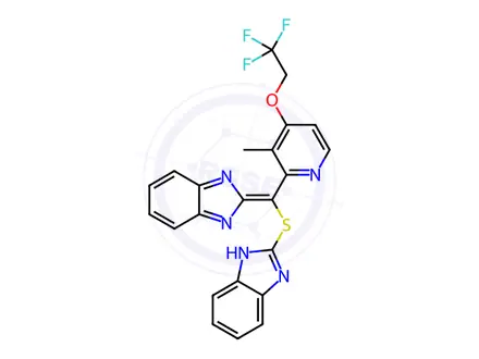 Chemical structure of lansoprazole Impurity 44
