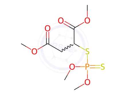 Chemical structure of Malathion Impurity 8