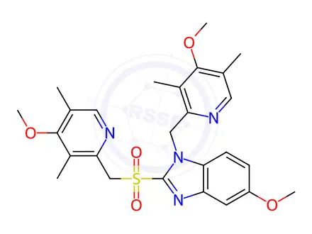 Chemical structure of Esomeprazole Impurity 16