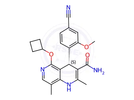 Chemical structure of Finerenone Impurity 9