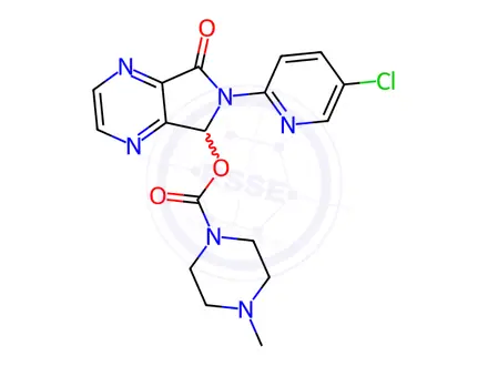 Chemical structure of Zopiclone-* psy (Z3000000)