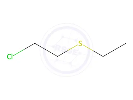 Chemical structure of 2-Chloroethyl Ethyl Sulfide