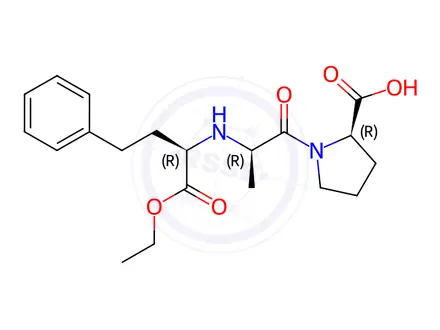 Chemical structure of Enalapril Maleate Impurity 3