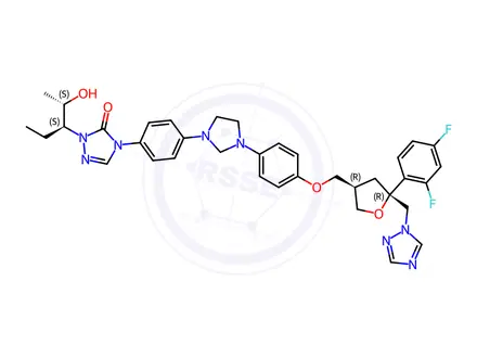 Chemical structure of Posaconazole Impurity 47