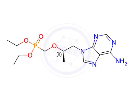 Chemical structure of Tenofovir impurity 87