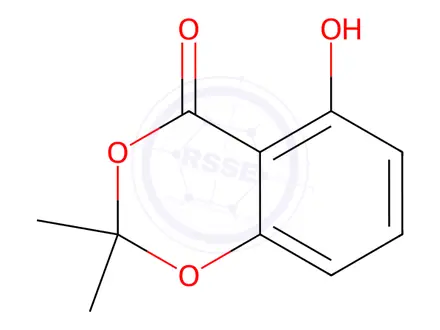 Chemical structure of 5-Hydroxy-2,2-dimethyl-4H-1,3-benzodioxin-4-one