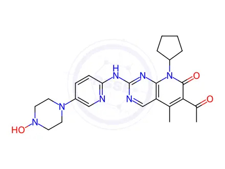 Chemical structure of N-Hydroxy Palbociclib