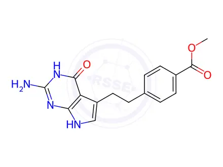 Chemical structure of Pemetrexed Impurity 50