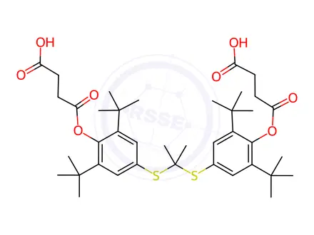 Chemical structure of Probucol Impurity 1