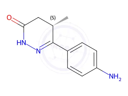 Chemical structure of Levosimendan Impurity 17