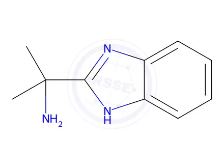 Chemical structure of [1-(1h-benzimidazol-2-yl)-1-methylethyl]amine dihydrochloride