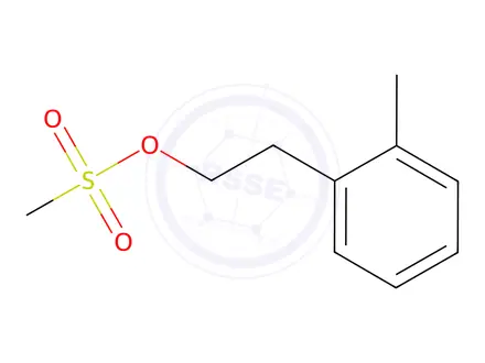 Chemical structure of Methanesulfonic acid 2-o-tolyl-ethyl ester