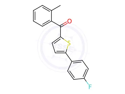Chemical structure of Canagliflozin Impurity 149
