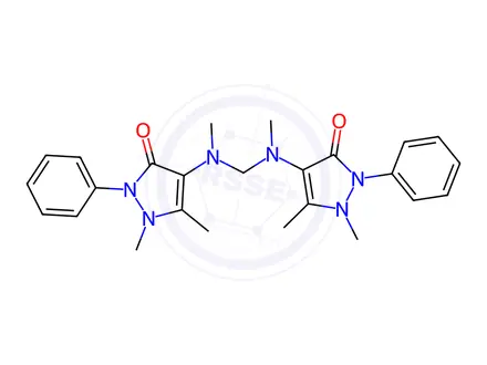 Chemical structure of Antipyrine Impurity 18