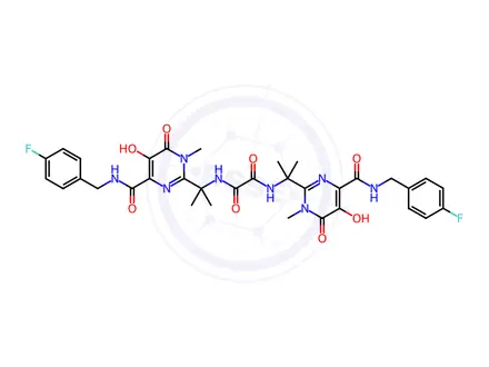 Chemical structure of Raltegravir EP Impurity H