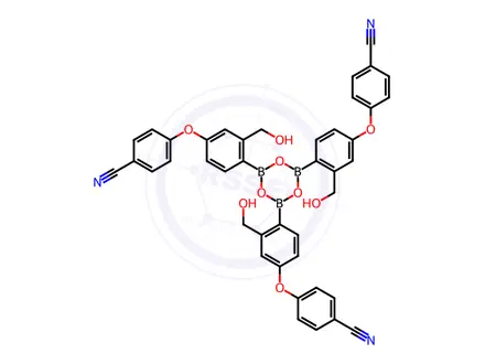 Chemical structure of Crisaborole Impurity 93